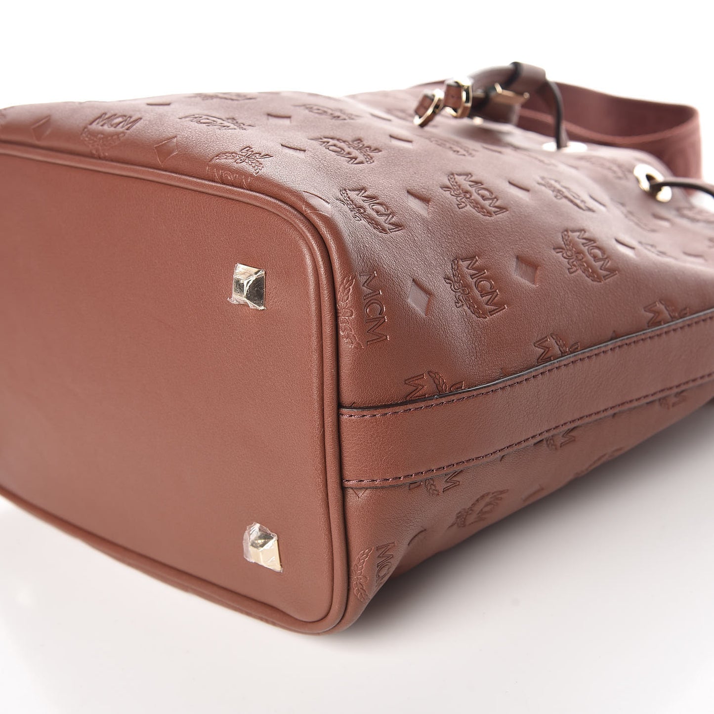Calfskin Ottomar Monogram Essential Bucket Brown