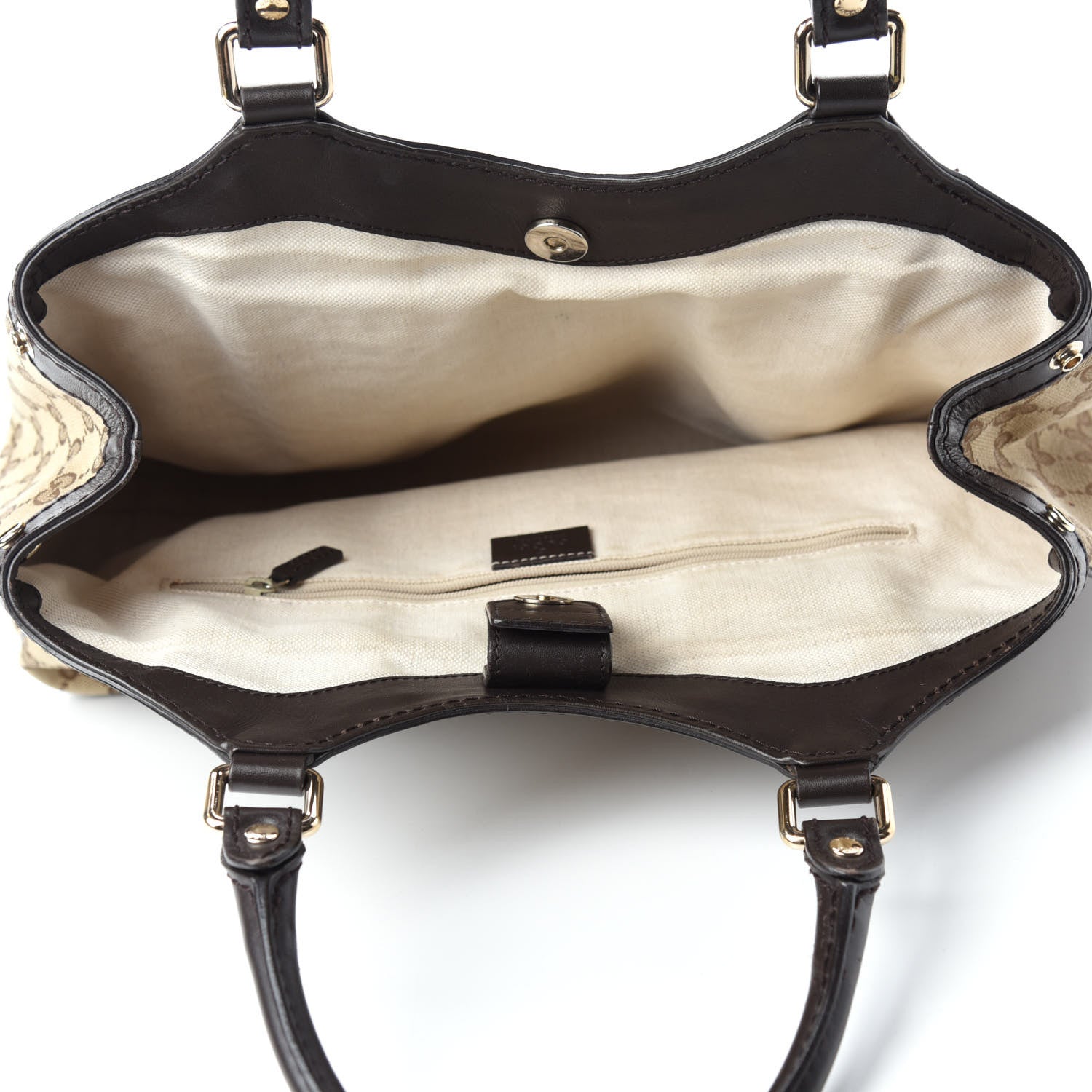 Gucci Monogram Medium Sukey Tote Dark Brown 5 of 15
