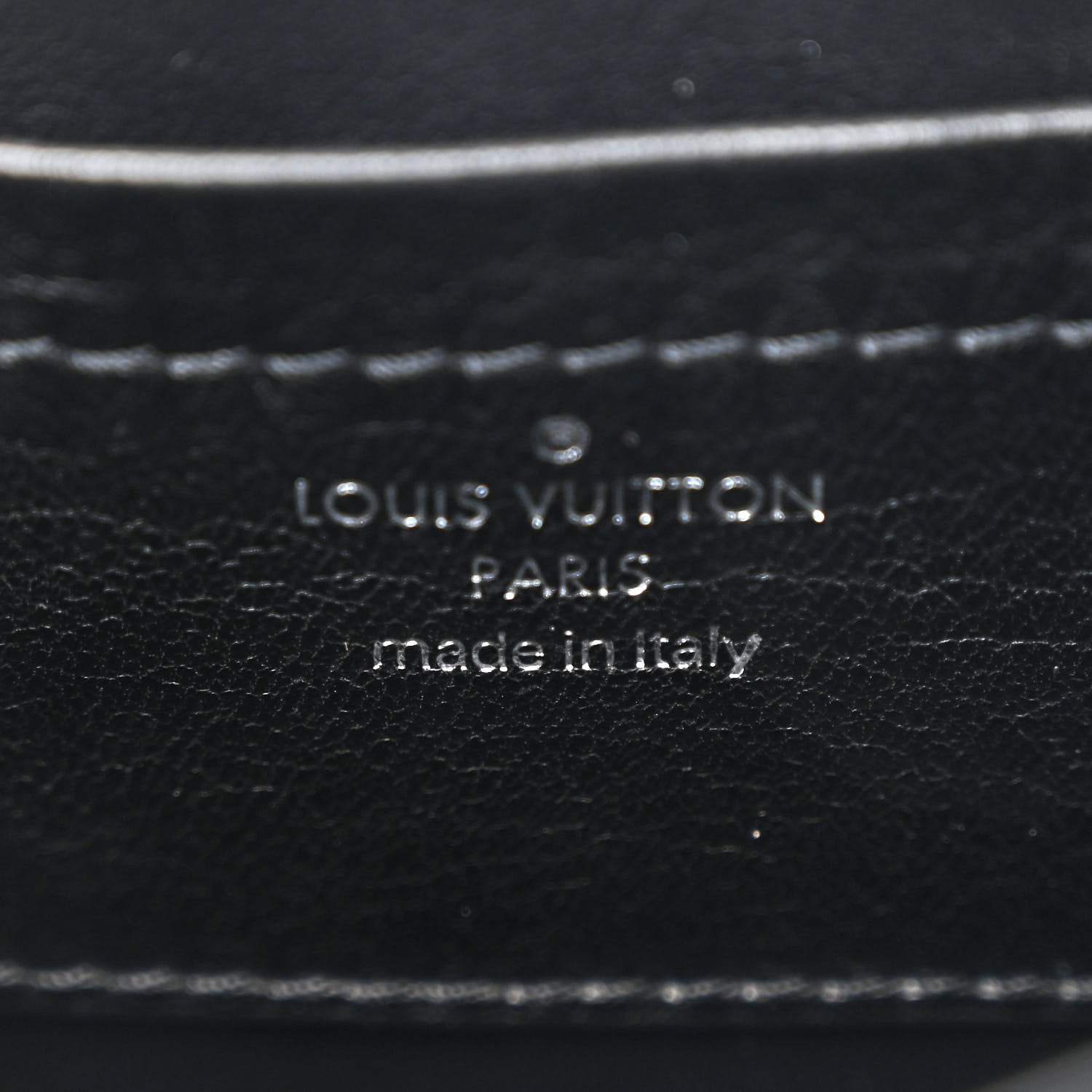 Louis Vuitton Calfskin Quilted Damier Twist MM Black Anthracite 5 of 9