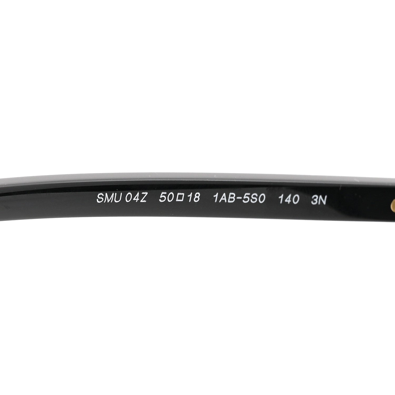 Miu Miu Acetate Oval Regard Sunglasses SMU04Z Black 6 of 10