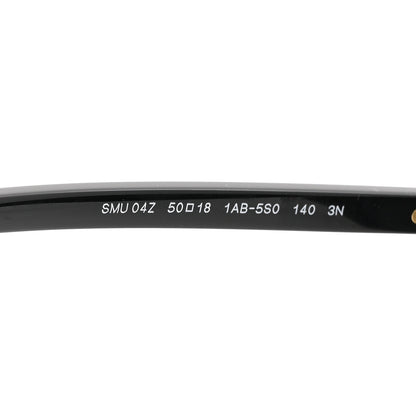 Miu Miu Acetate Oval Regard Sunglasses SMU04Z Black 6 of 10