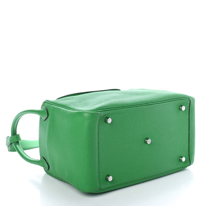 Hermes Taurillon Clemence Lindy 30 Bambou 3 of 4