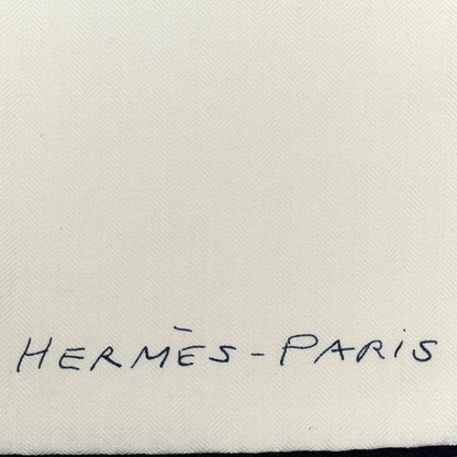 Hermes Cashmere Silk Une Rose Pour Alma Shawl 140 4 of 7