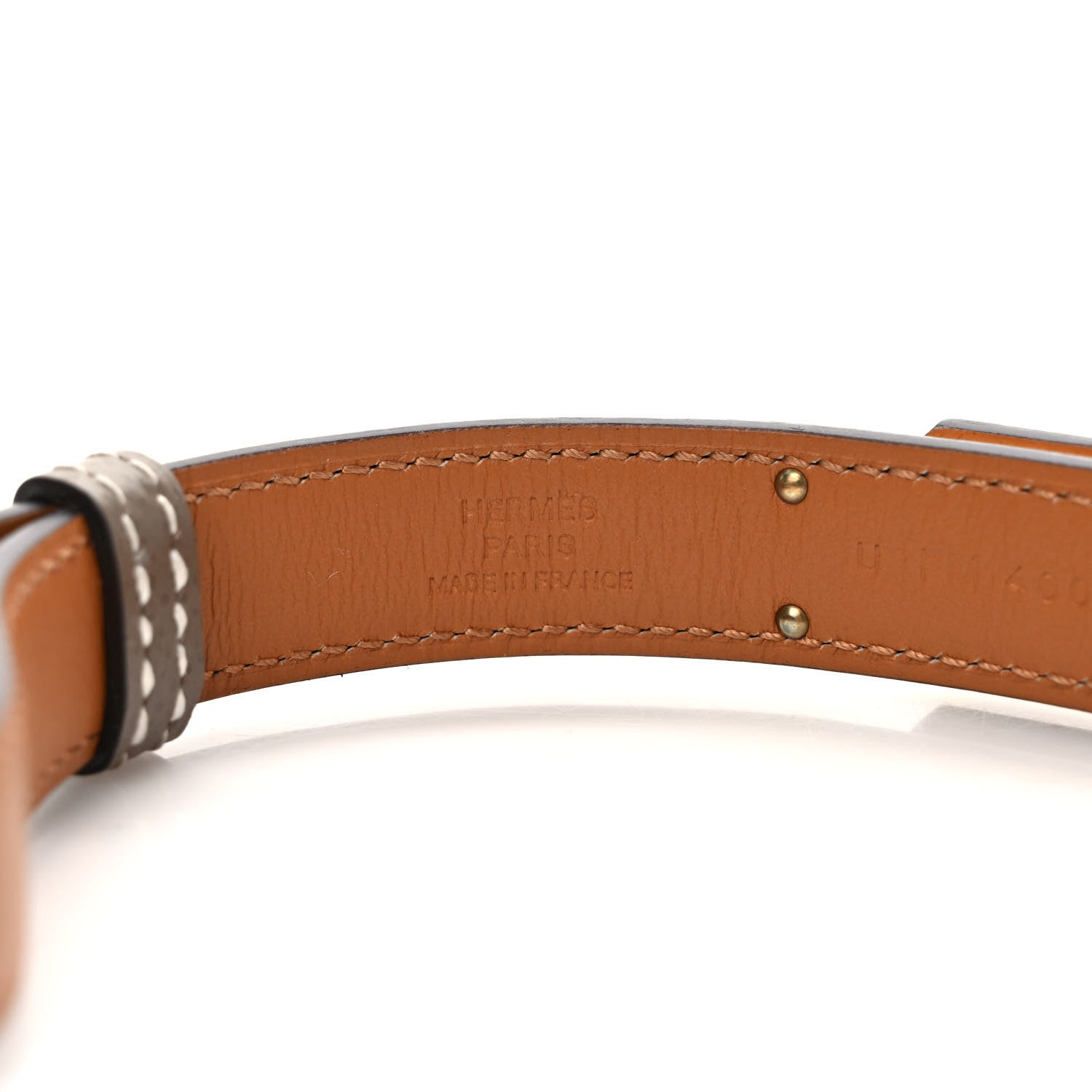 Hermes Epsom Kelly Belt Etoupe 3 of 6