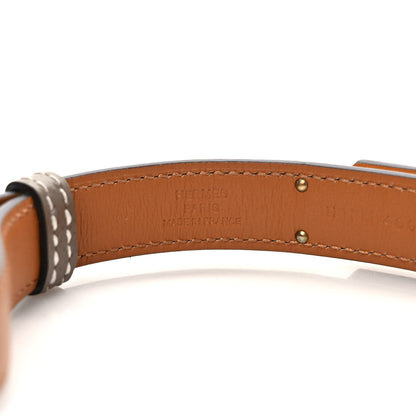 Hermes Epsom Kelly Belt Etoupe 3 of 6