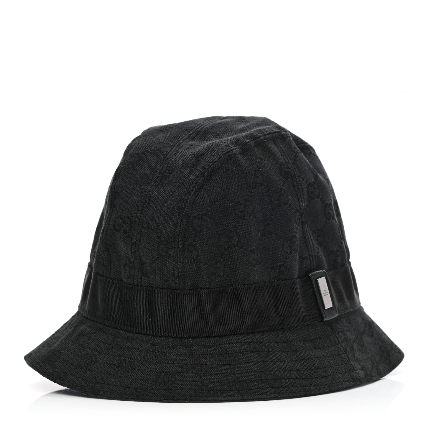 Monogram Bucket Hat M Black