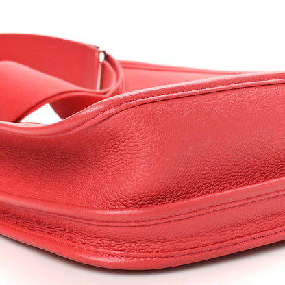 Hermes Taurillon Clemence Evelyne III PM Rose Jaipur 9 of 11