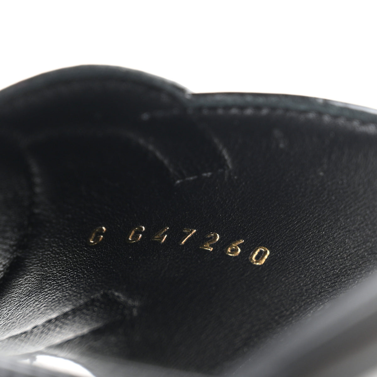 Chanel Lambskin Patent Calfskin CC Cutout Mules 37.5 Black 9 of 10