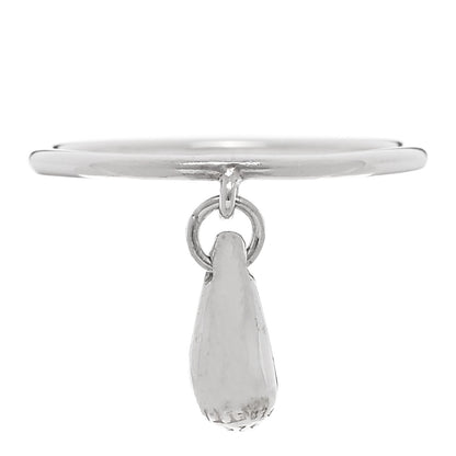 Tiffany Sterling Silver Elsa Peretti Teardrop Dangle Ring 53 6.25 1 of 4