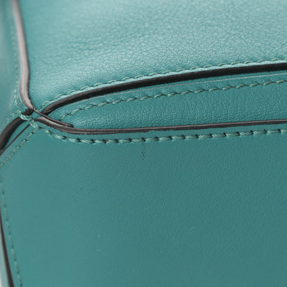 Loewe Calfskin Mini Puzzle Bag Emerald Green 11 of 11