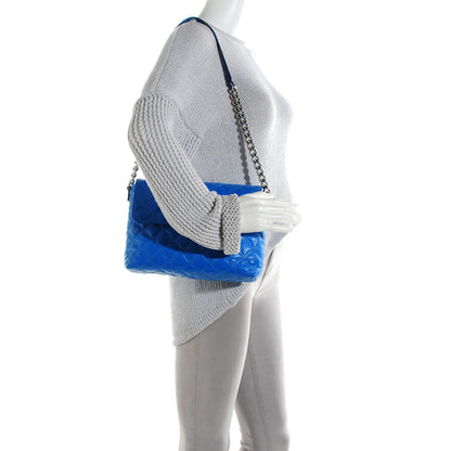 Marc Jacobs Lacquered Lambskin The Large Single Flap Bleuette 2 of 8