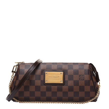Louis Vuitton Damier Ebene Eva Clutch 1 of 13