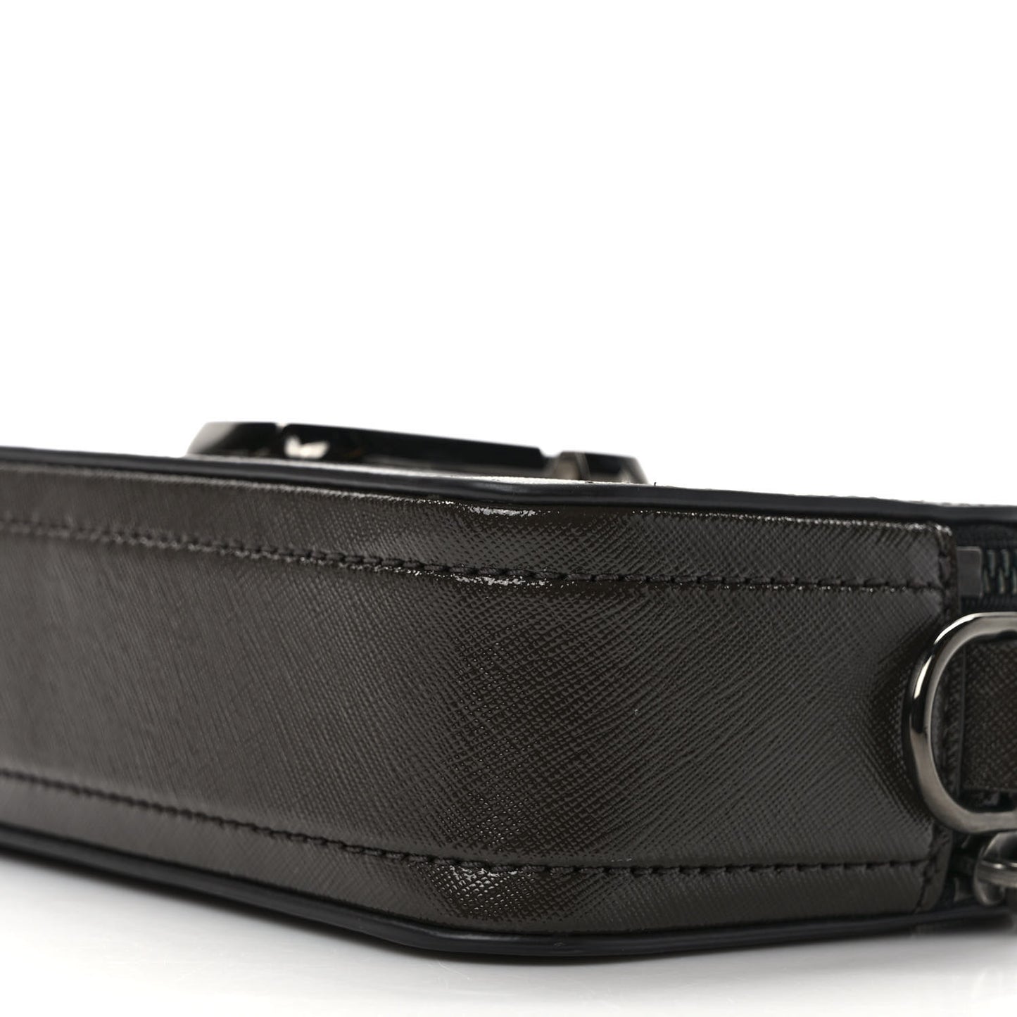 Saffiano Small Snapshot Camera Bag Ink Grey