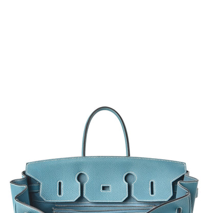 Hermes Togo Birkin 35 Blue Jean 9 of 38