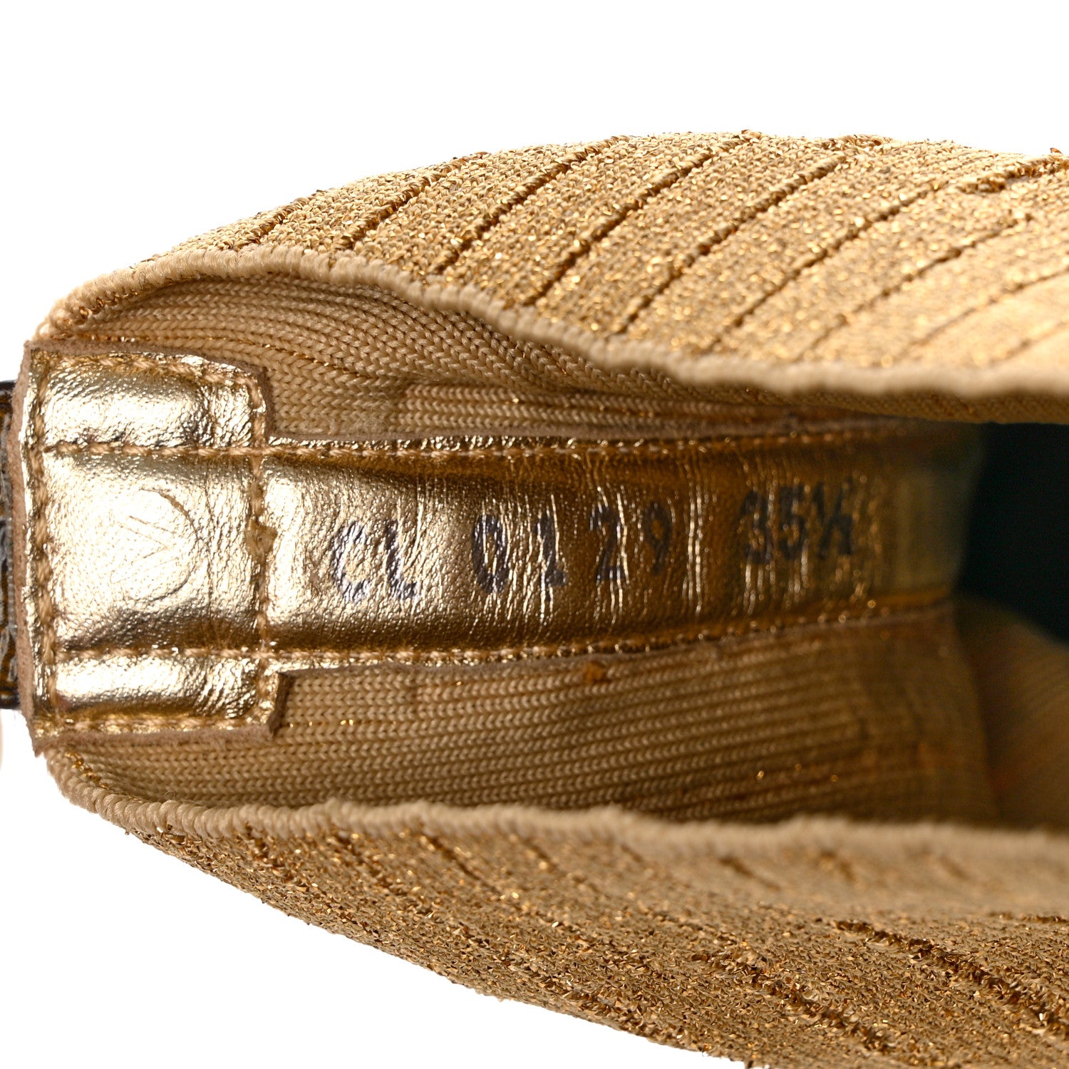 Louis Vuitton Glitter Stretch Textile Monogram LV Archlight Sneaker Boots 35.5 Gold Black 7 of 8