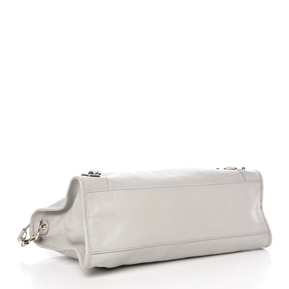Balenciaga Chevre Gold Metallic Edge Hardware City Gris Perle 4 of 11
