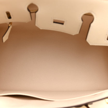 Hermes Epsom Birkin Sellier 25 Nata 5 of 12