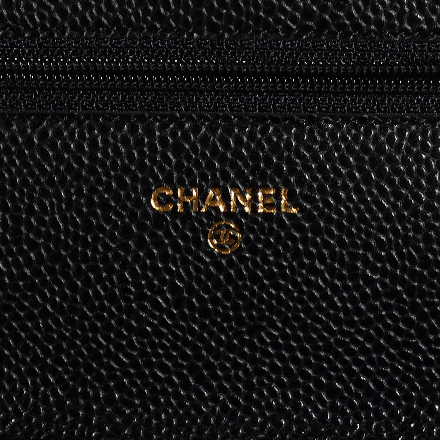 Chanel Caviar Quilted Wallet On Chain WOC Black 7 of 9