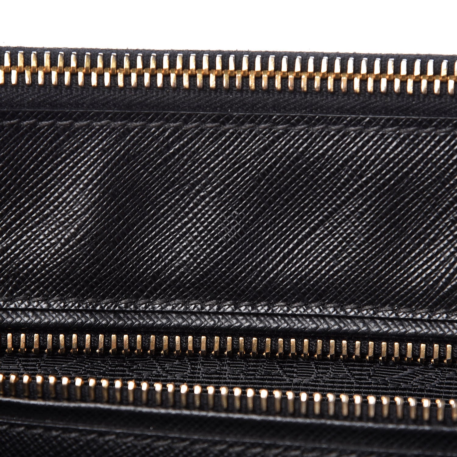 Prada Saffiano Large Galleria Double Zip Tote Black 8 of 15