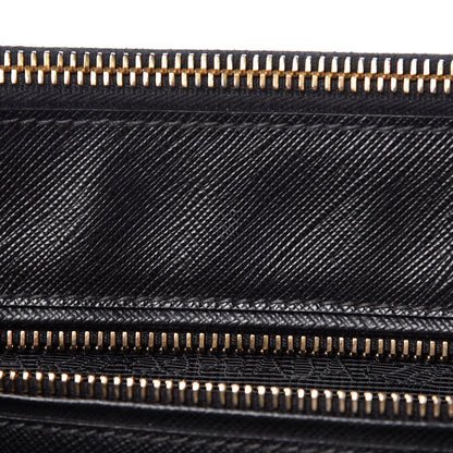 Prada Saffiano Large Galleria Double Zip Tote Black 8 of 15