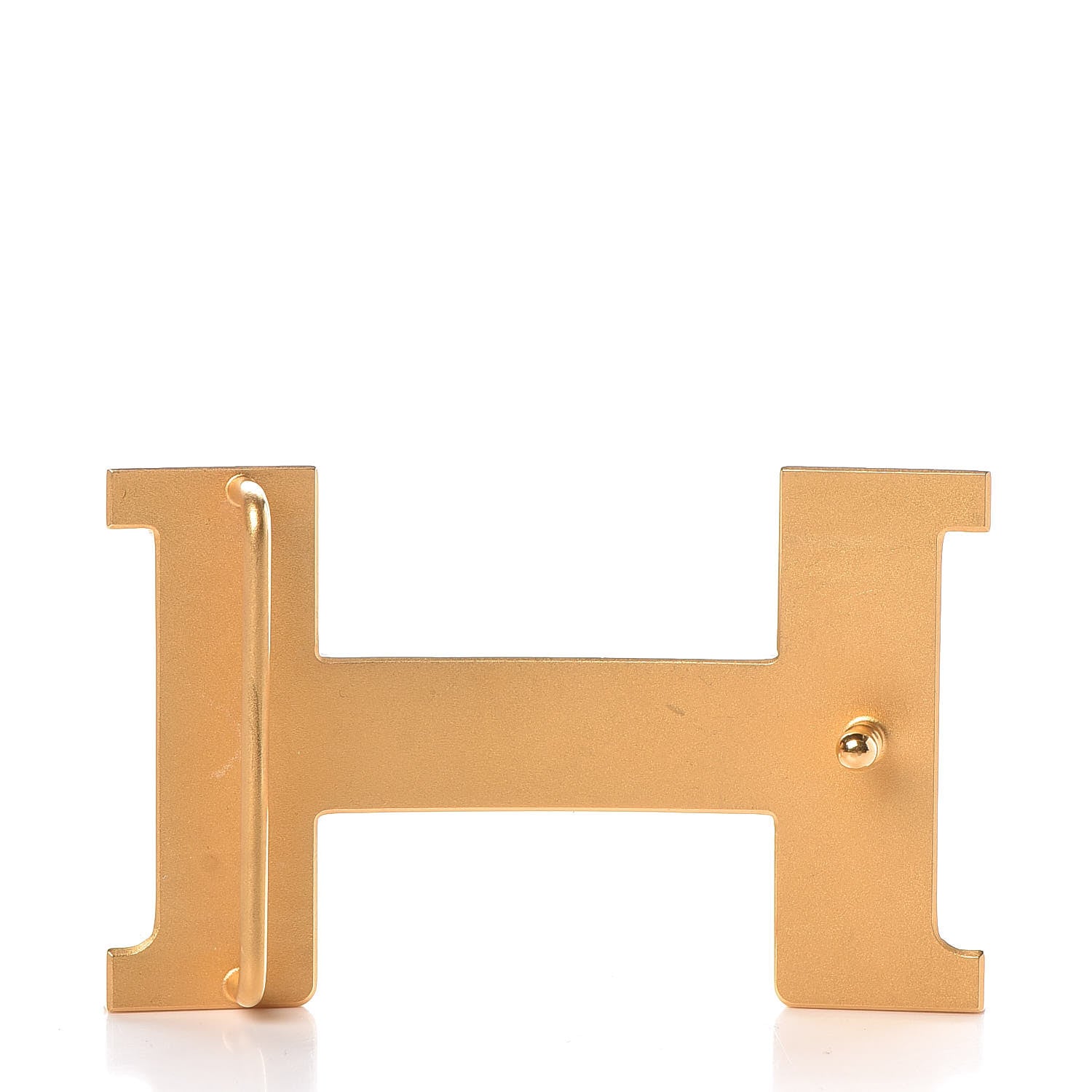 Hermes Polished 42mm Constance 2 Belt Buckle Gold 3 of 4