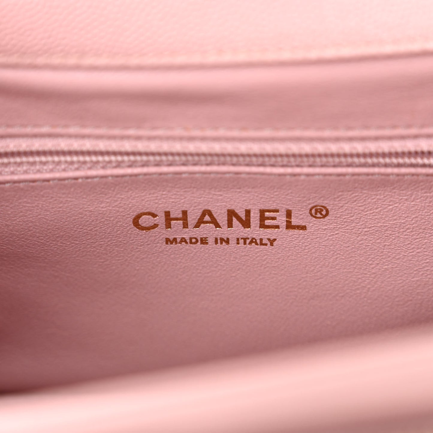 Caviar Quilted Small Business Affinity Flap Light Pink