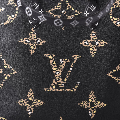 Louis Vuitton Monogram Giant Jungle Onthego GM Black 9 of 9