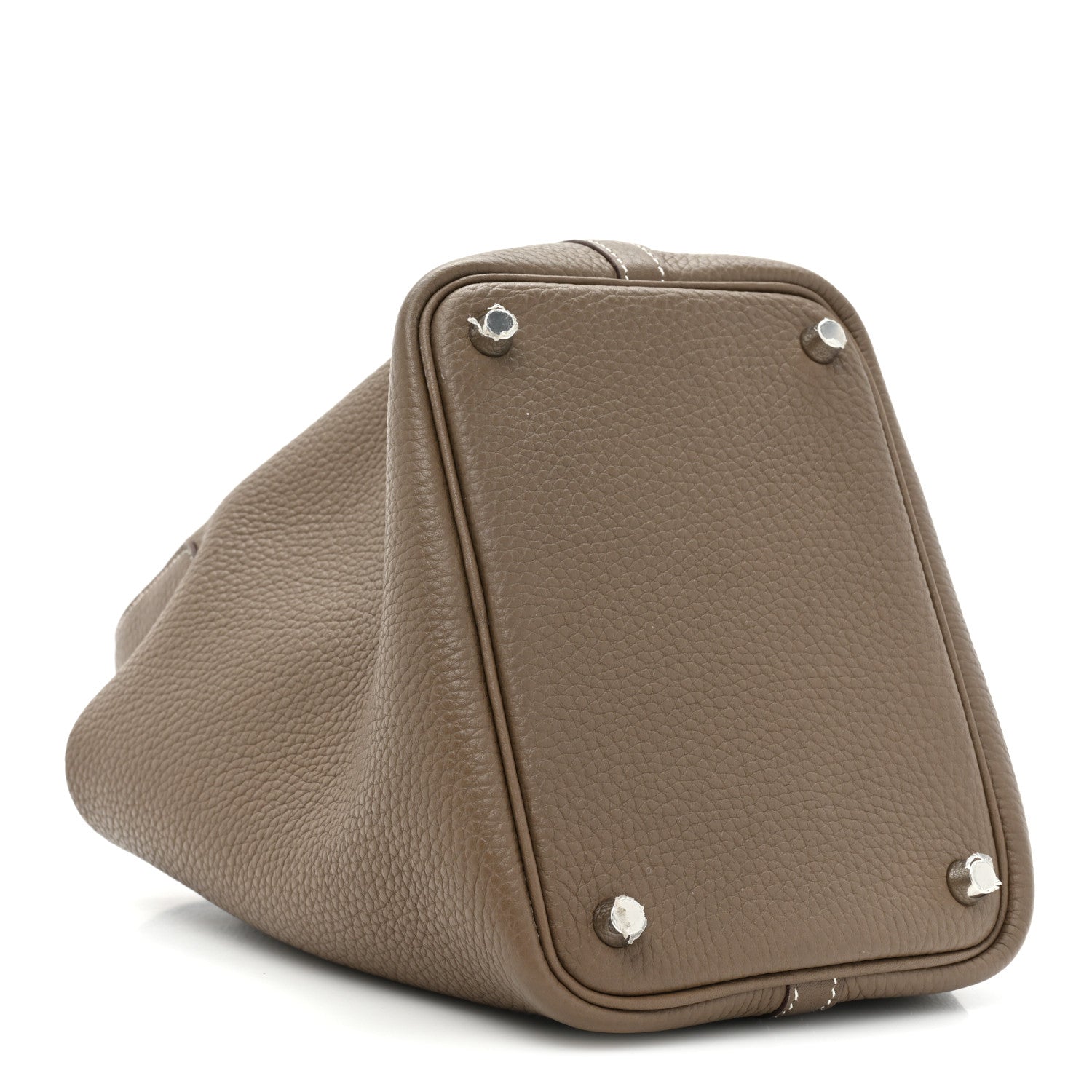 Hermes Taurillon Clemence Picotin Lock 18 PM Etoupe 4 of 9