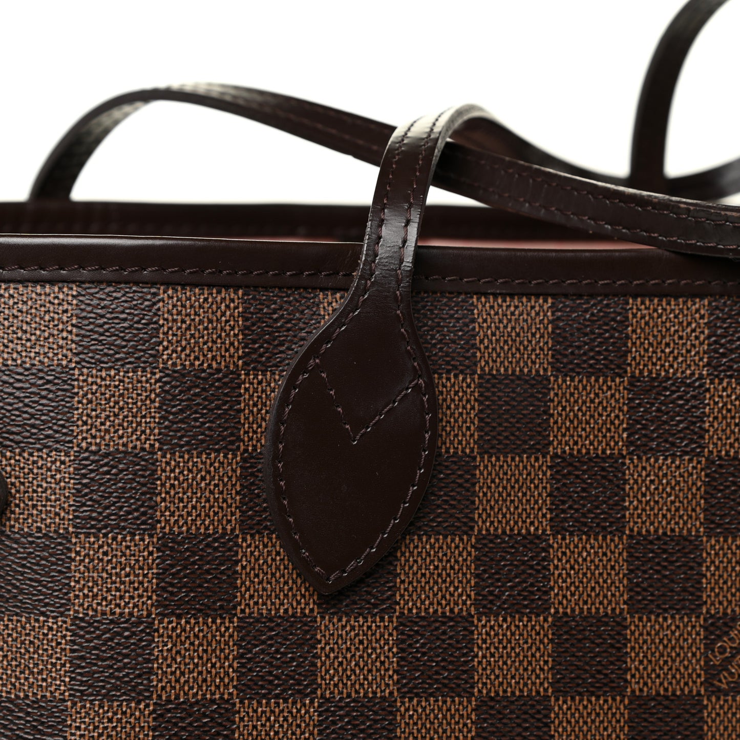 Damier Ebene Neo Neverfull MM Rose Ballerine