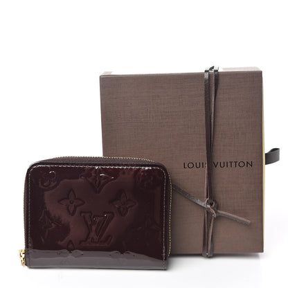 Louis Vuitton Vernis Zippy Coin Purse Wallet Amarante 7 of 7