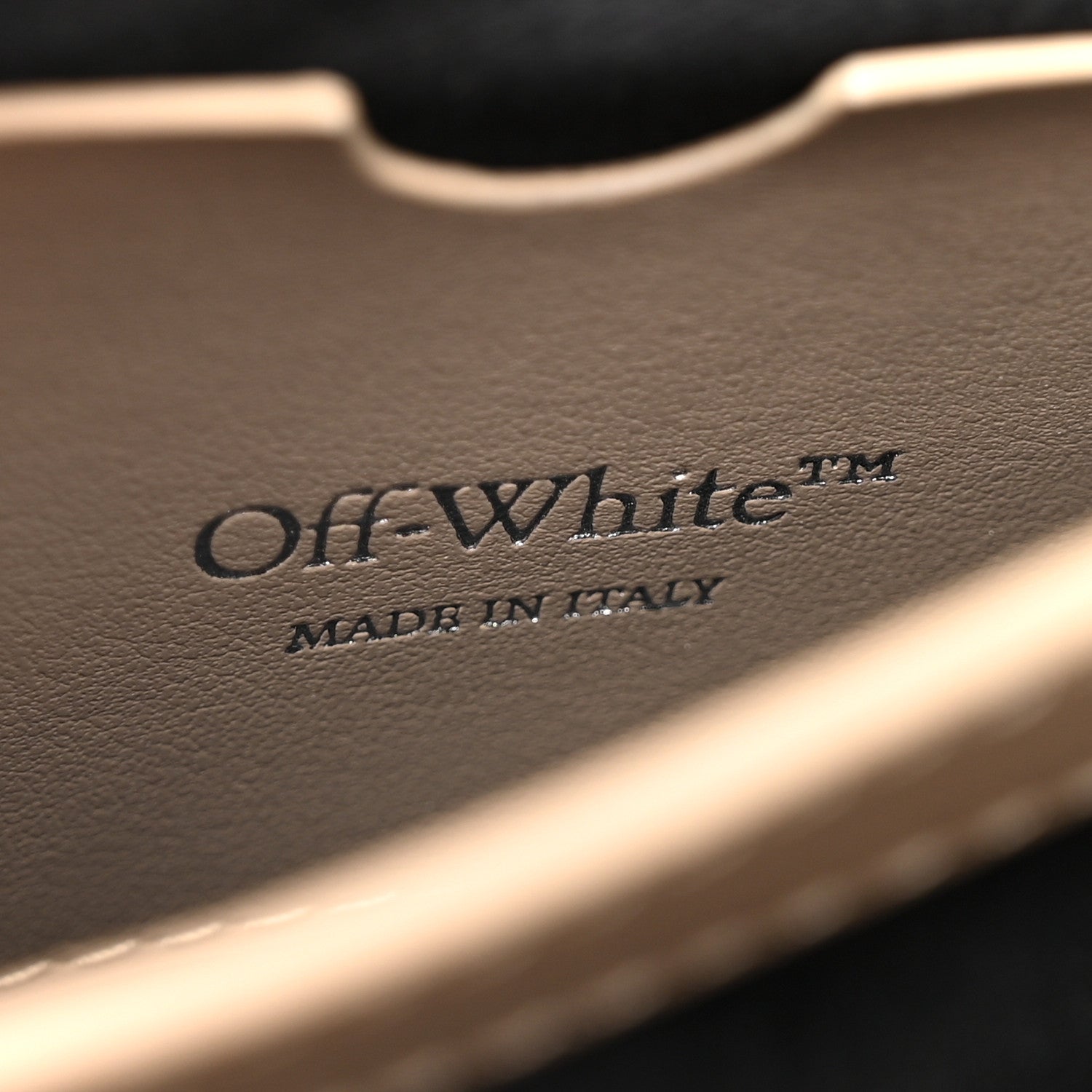 Off-White Linen Diagonal Quilted Jackhammer 17 Shoulder Bag Beige 7 of 12