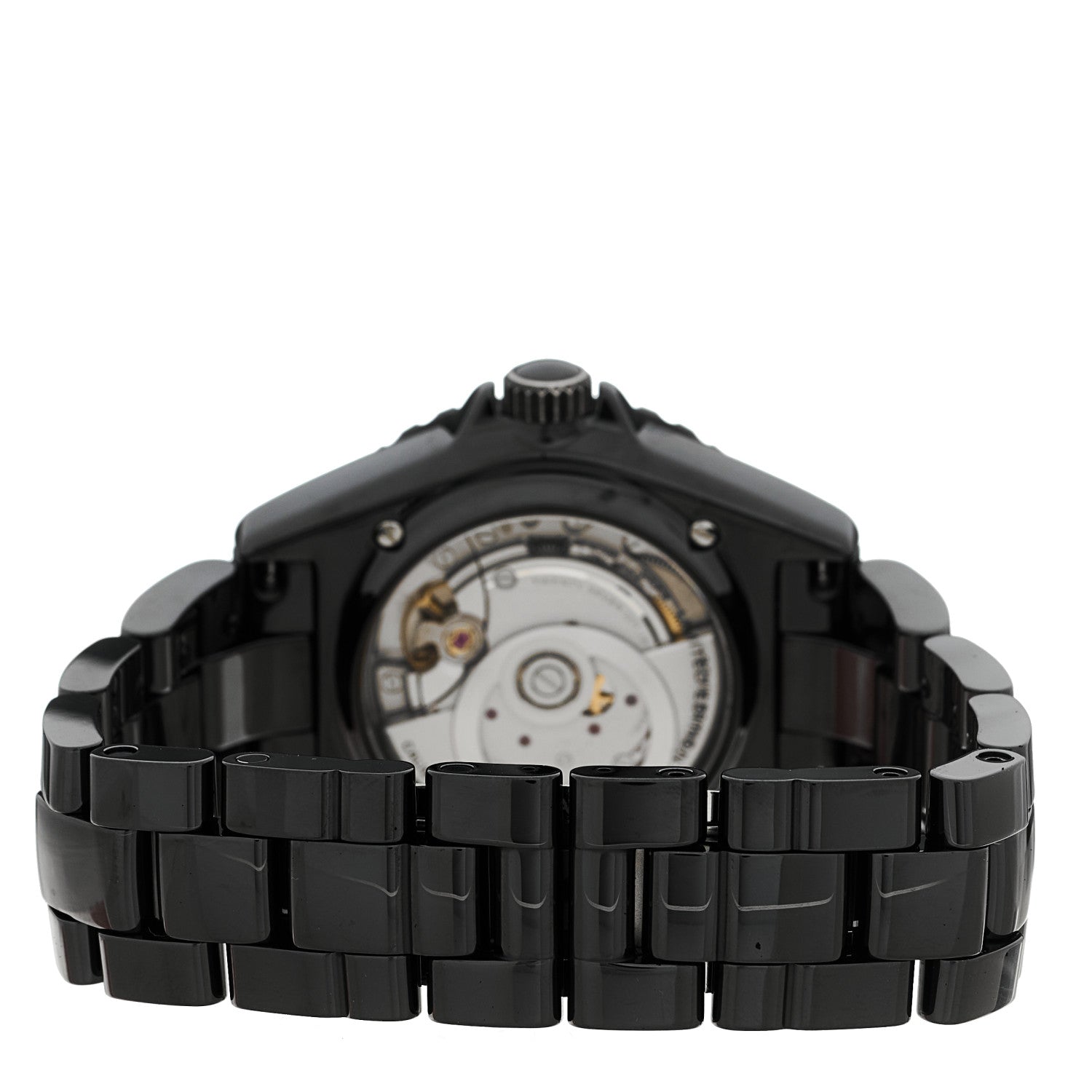 Chanel Stainless Steel Ceramic 38mm J12 Wanted de Chanel Automatic Watch Black 3 of 5
