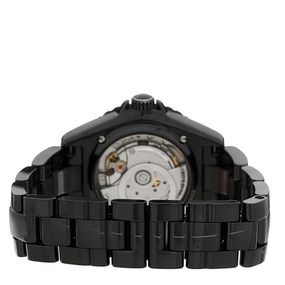 Chanel Stainless Steel Ceramic 38mm J12 Wanted de Chanel Automatic Watch Black 3 of 5