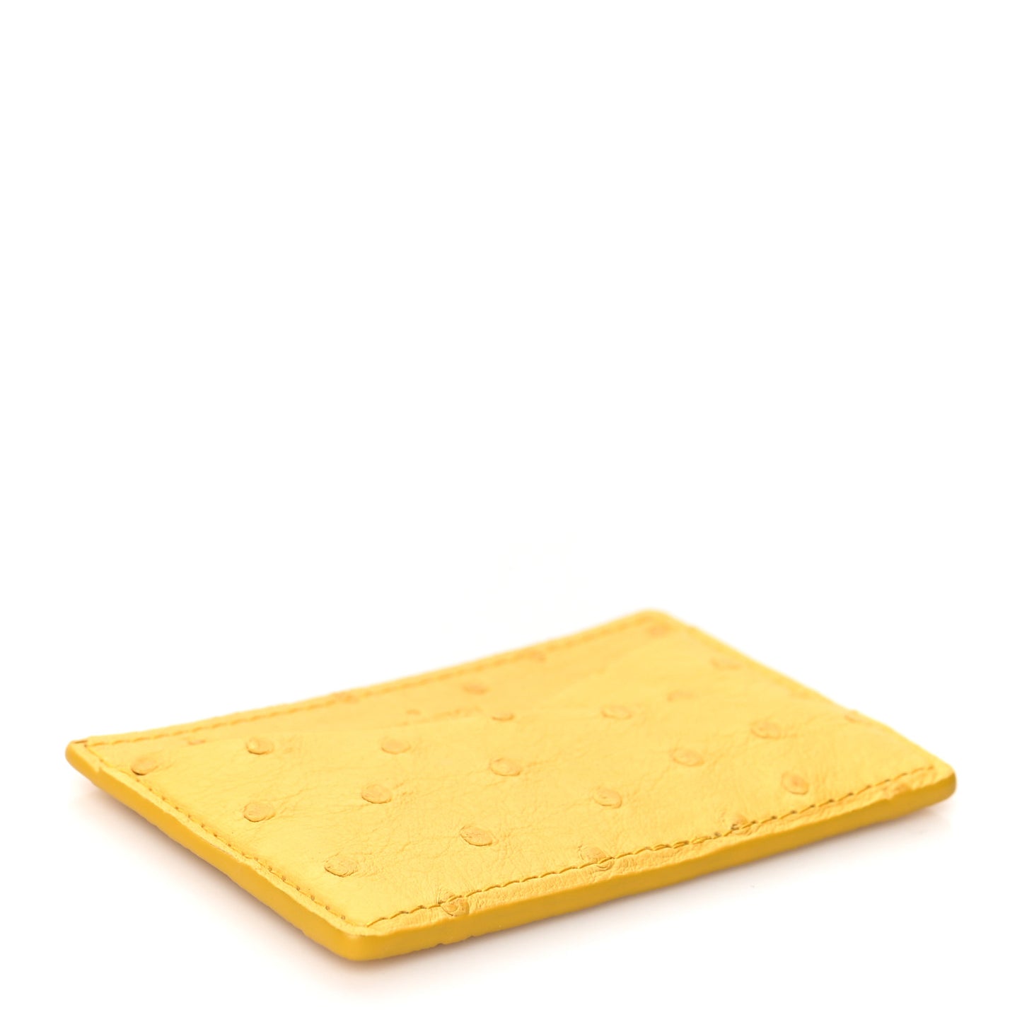Ostrich Card Holder Yellow