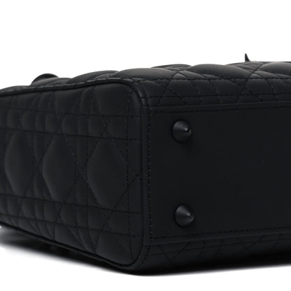 Christian Dior Ultra Matte Calfskin Cannage Small My ABCDior Lady Dior Black 8 of 9