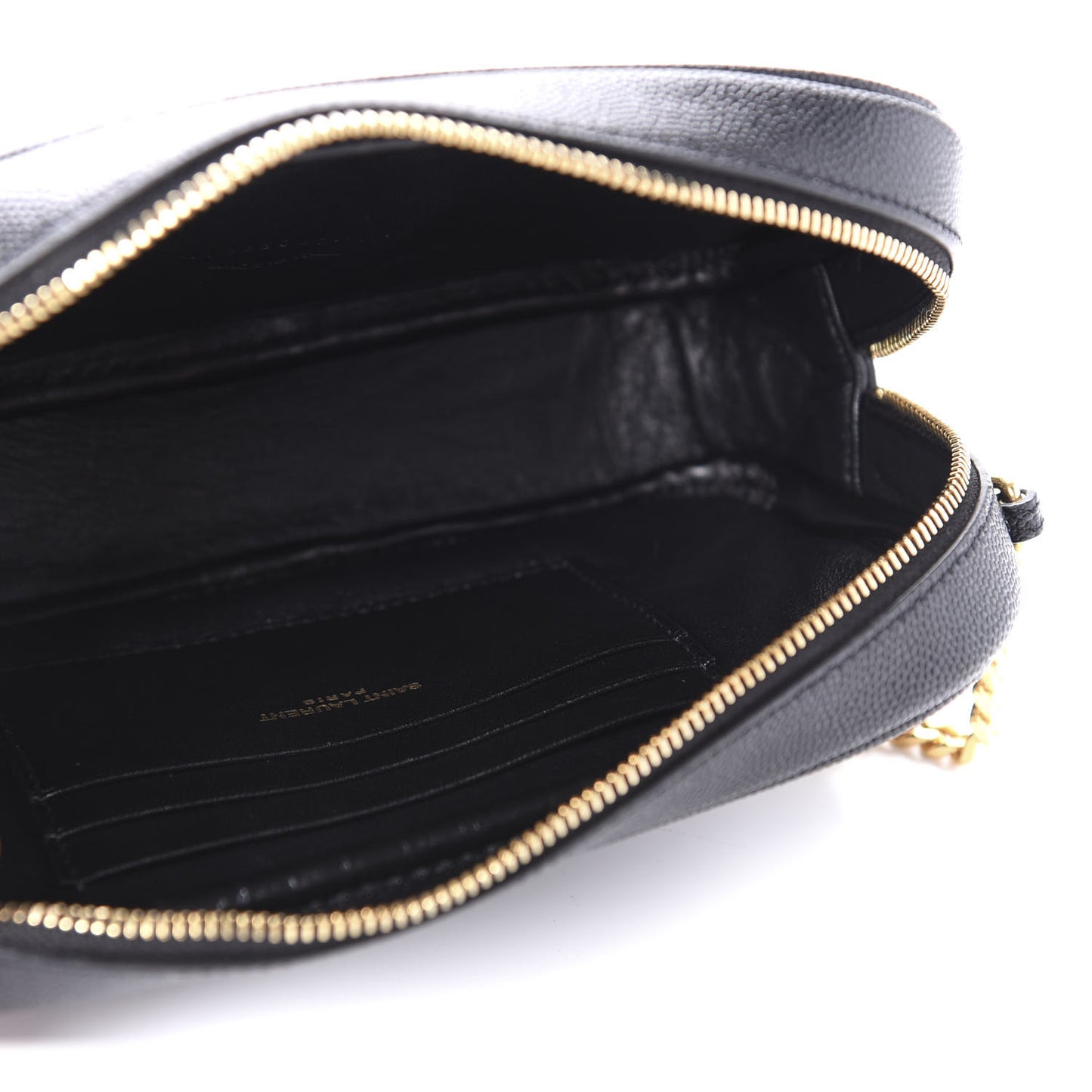 Grain De Poudre Matelasse Monogram Mini Lou Camera Bag Black