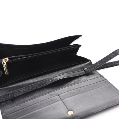 Versace Jacquard Medusa Crossbody Wallet Black 5 of 9