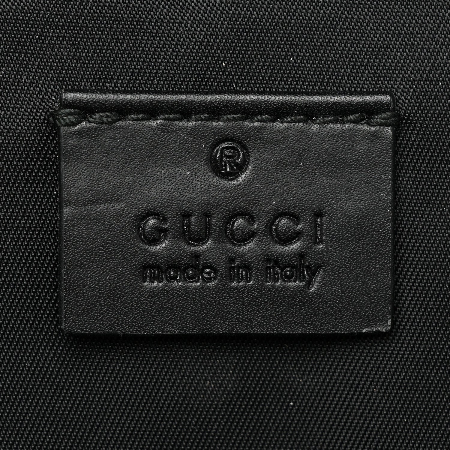 Gucci GG Supreme Monogram Web Belt Bag Black 7 of 11