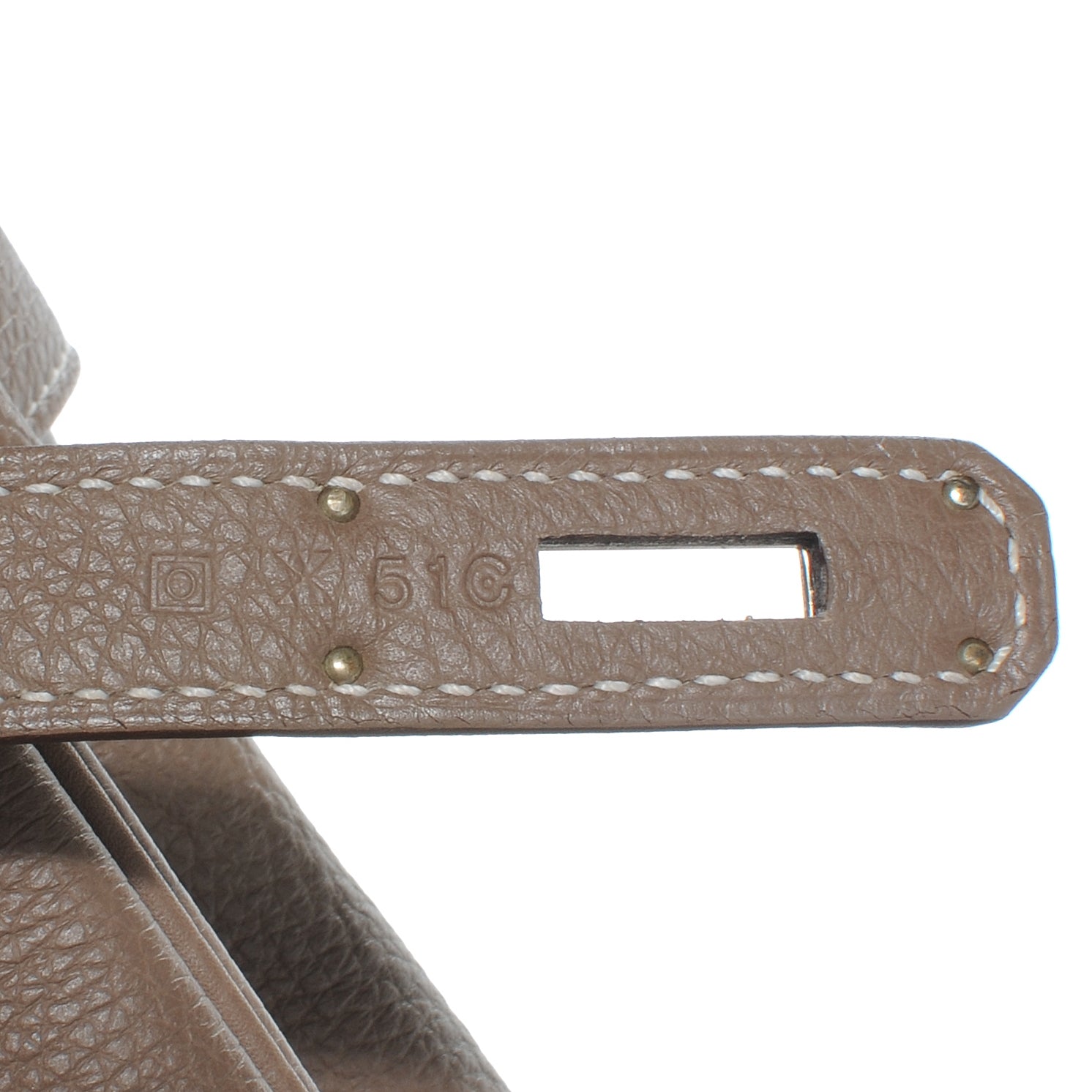 Hermes Togo Birkin 40 Etoupe 7 of 11