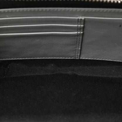 Christian Dior Calfskin Double Zip Crossbody Blue Grey 5 of 8