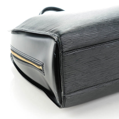 Louis Vuitton Epi Sorbonne Briefcase Black 10 of 10