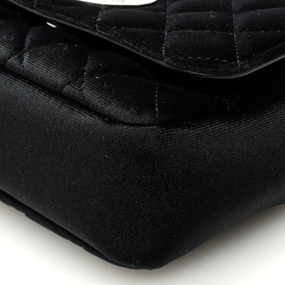 Versace Velvet Quilted Icon Crossbody Bag Black 8 of 8