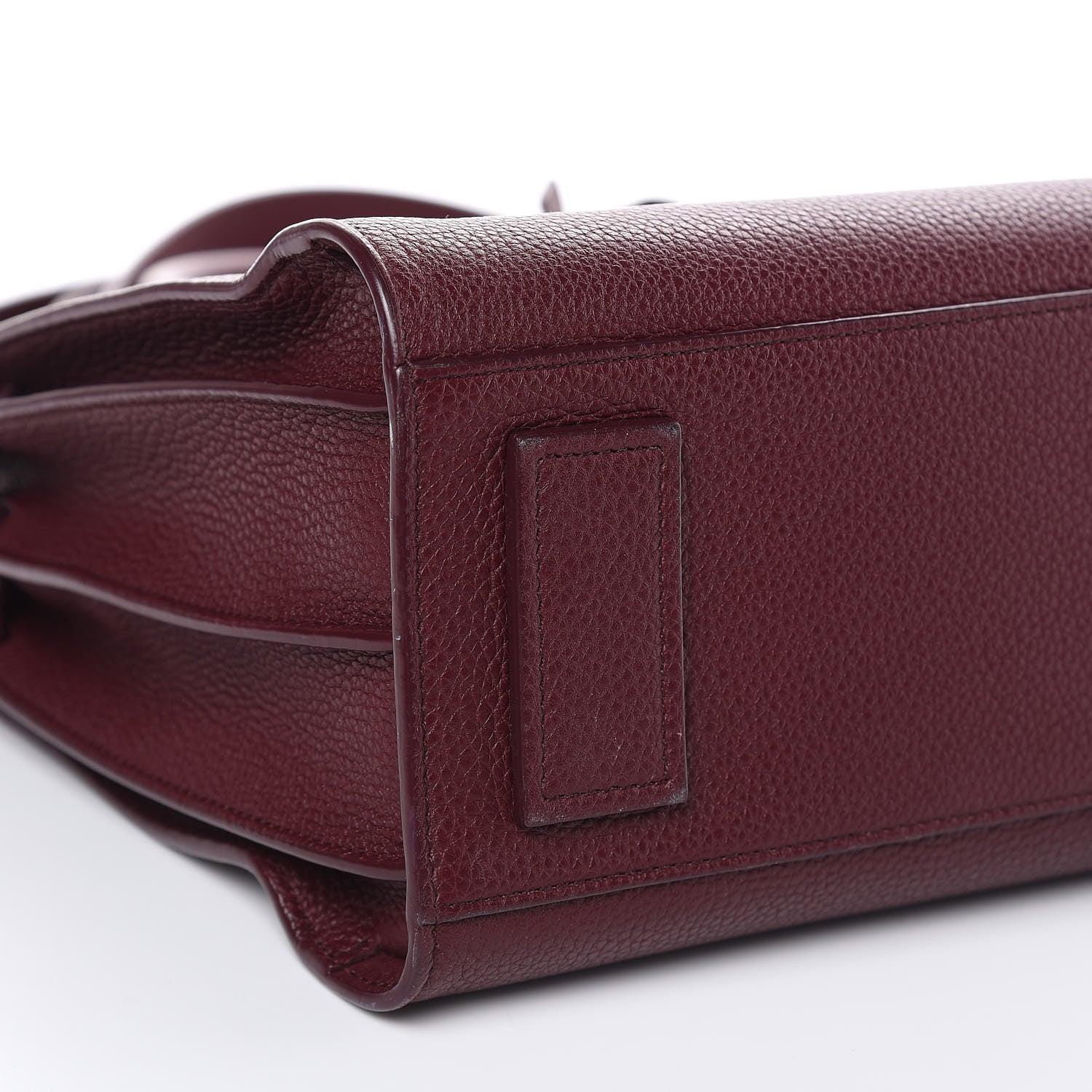 Saint Laurent Grained Calfskin Baby Sac De Jour Souple Rouge Legion 7 of 9