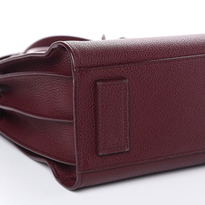 Saint Laurent Grained Calfskin Baby Sac De Jour Souple Rouge Legion 7 of 9