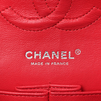 Chanel Patent Quilted Medium Double Flap Orange 6 of 13