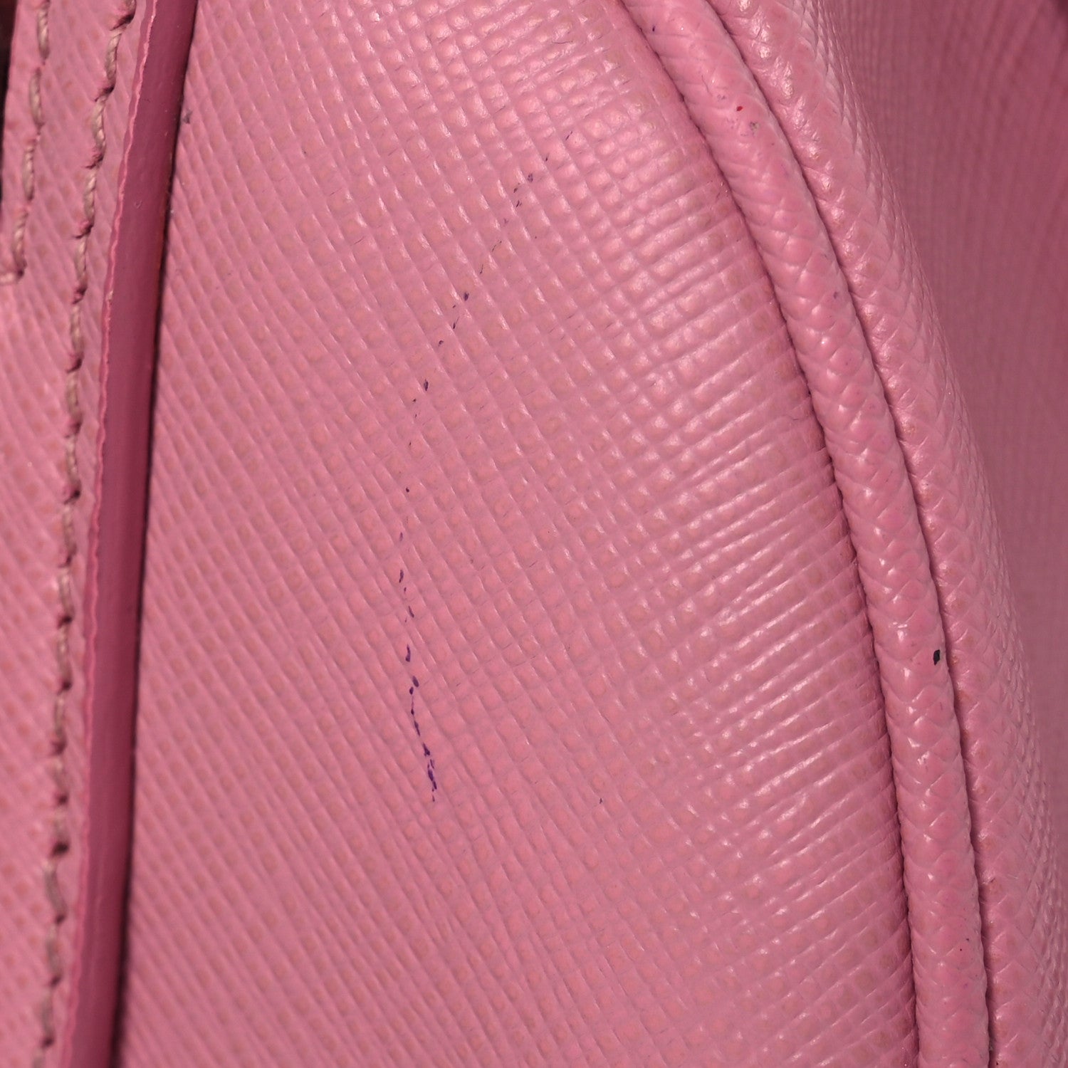 Prada Saffiano Lux Top Handle Crossbody Bag Rosa 15 of 21