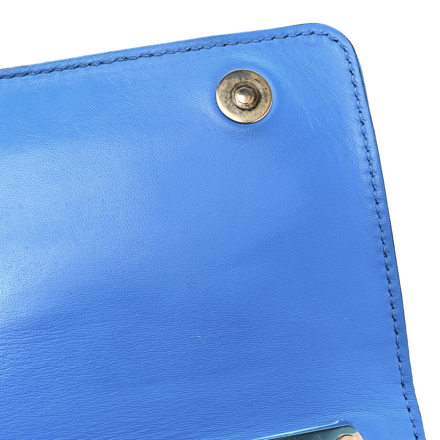 Valentino Garavani Nappa Va Va Voom Shoulder Bag Blue Fluo 15 of 20
