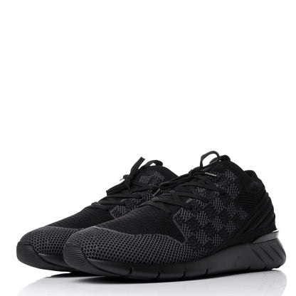 Louis Vuitton Knit Damier Fastlane Sneakers 10.5 Graphite 3 of 11