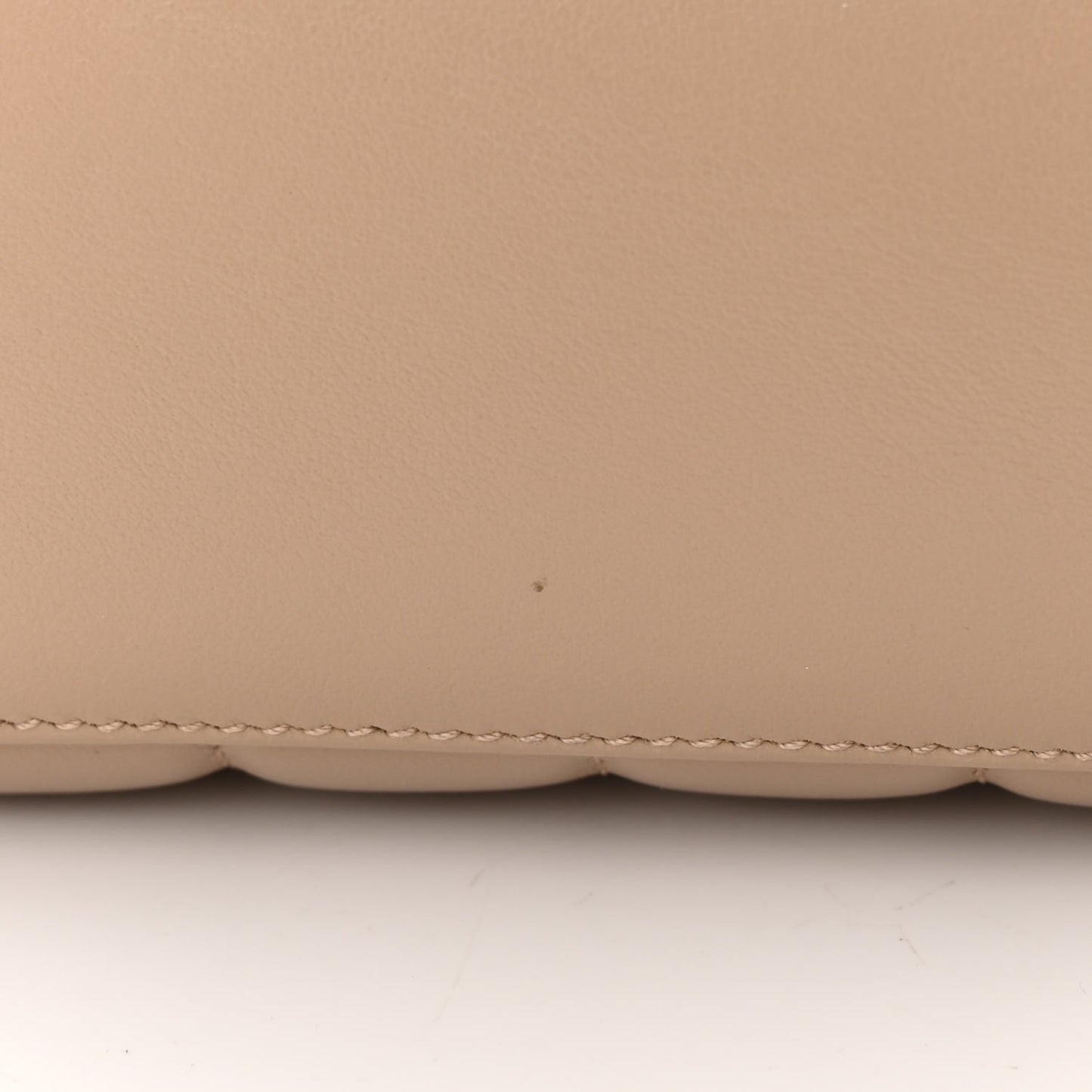 Calfskin Y Quilted Monogram Small Loulou Chain Satchel Dark Beige