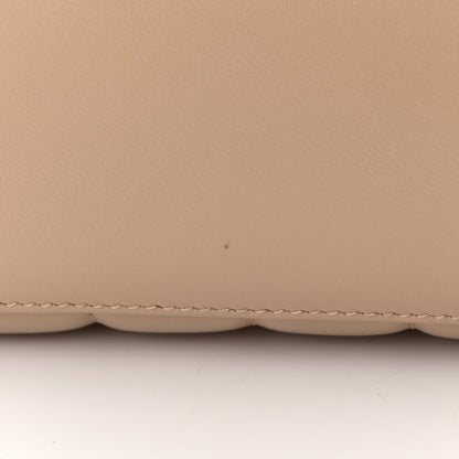 Saint Laurent Calfskin Y Quilted Monogram Small Loulou Chain Satchel Dark Beige 12 of 17